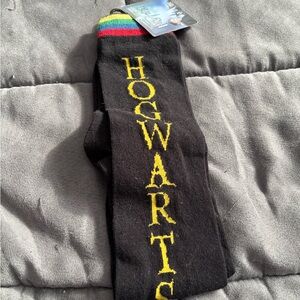 Universal Black and Yellow Hogwarts Socks